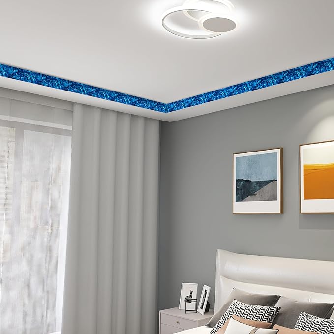 HOMETITUTE Wallpaper Border Peel and Stick Decorative Wall Trim Self Adhesive - Image 8