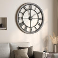 Cuspin Large Wall Clock for Living Room Decor, 30 Inch Round Farmhouse Wall by Cuspin