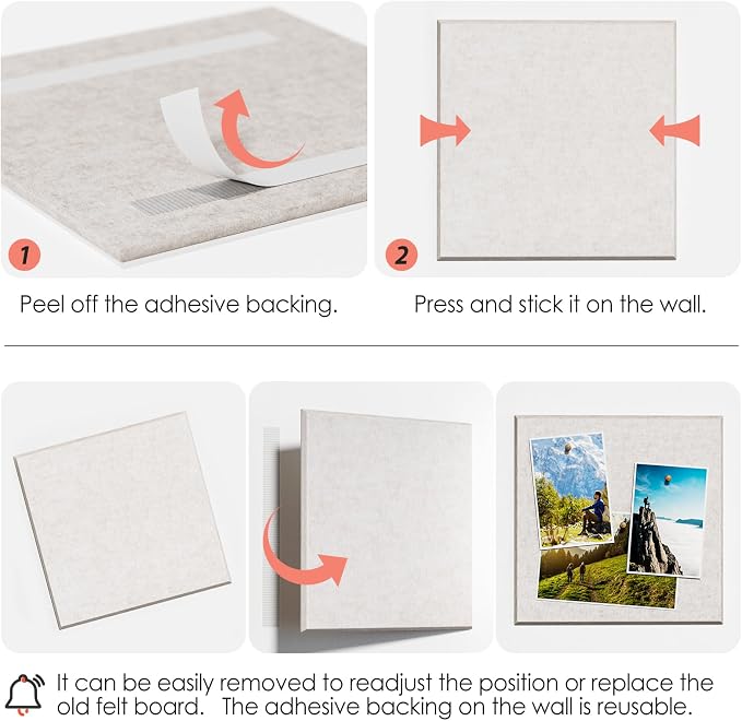 MaxGear Large Cork Board for Wall 36" x 24", Light Tan Bulletin Board, 6 Pack - Image 4