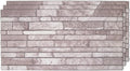 IZODEKOR 3D Wall Panels Brick Effect, Wall Cladding, Indoor&Outdoor, Stone Look by Izodekor3DWallPanels
