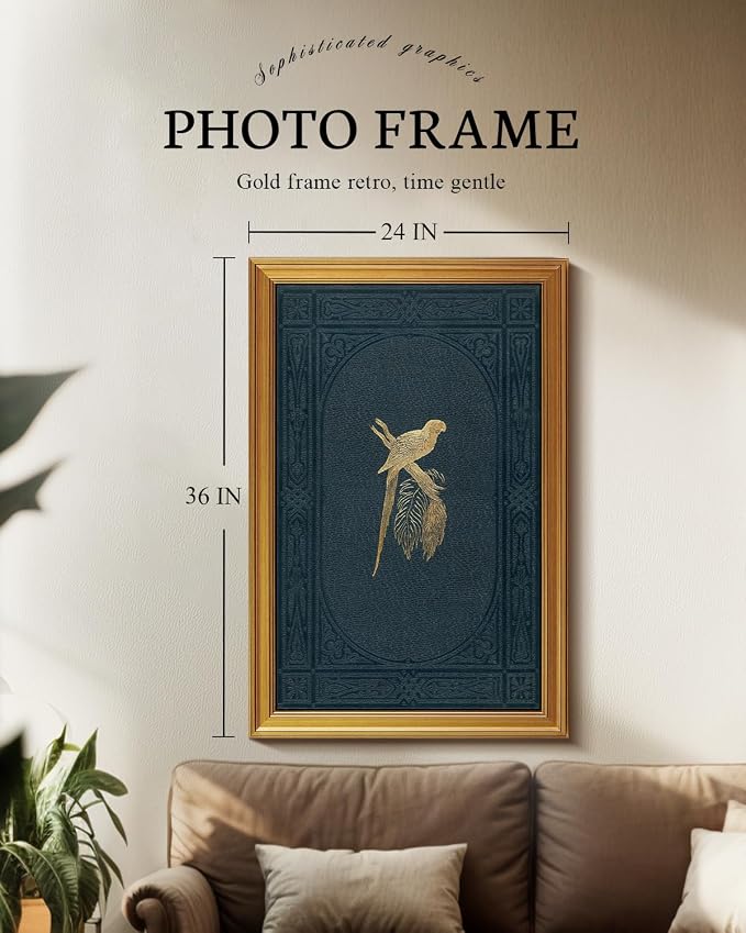 VIYYIEA Vintage Gold Framed Wall Art - Image 2