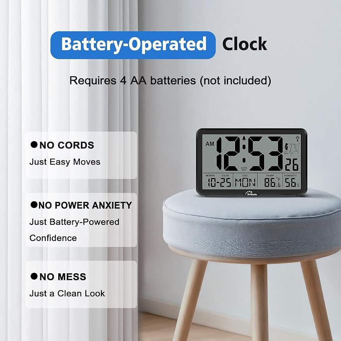 WallarGe Atomic Wall Clock - Image 6
