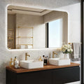 EOGOW Backlit Mirror for Bathroom, Stepless Dimmable, 3 Color Lights, High Lumen by EOGOW