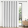 Joydeco Blackout Patio Sliding Door Curtains 84 Inches Long, Grommet Privacy by JOYDECO