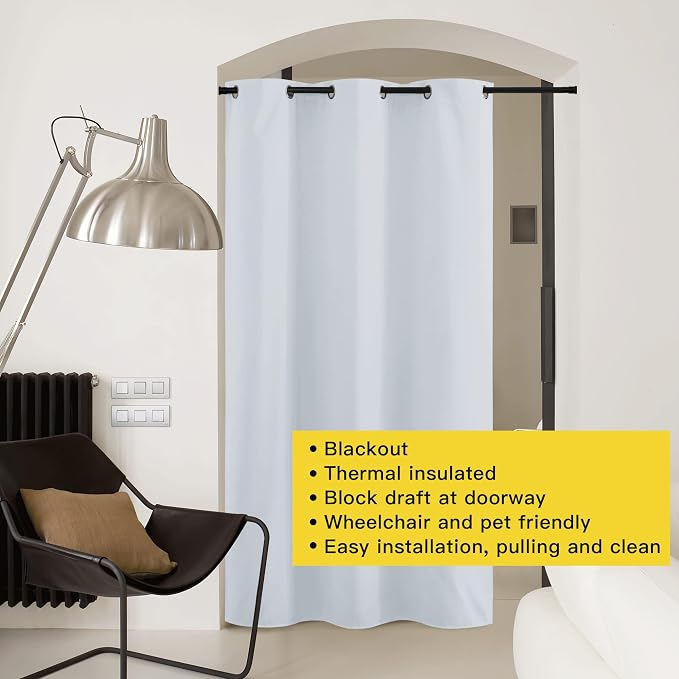 NICETOWN Temporary Portable Blackout Curtains - Image 3