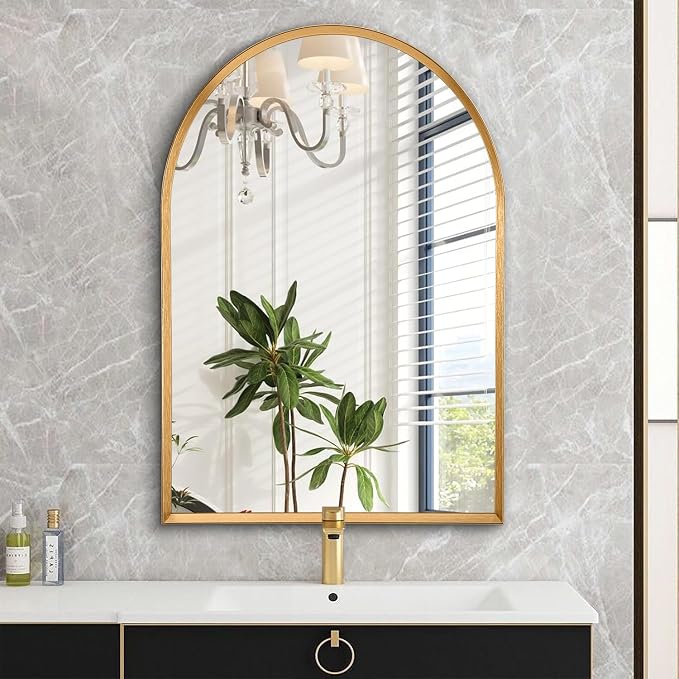 Arched Wall Mirror, Arch Bathroom Mirror, - Image 3