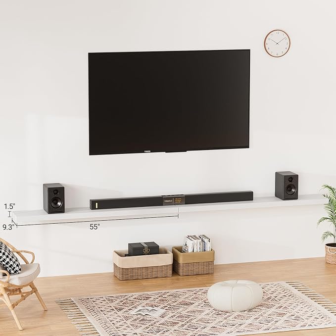 Heimlove 55 Inch Long Floating Shelves - Image 2
