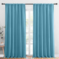 NICETOWN 2 Panels Blackout Curtains, Rod Pocket Thermal Insulated Drapess by NICETOWN