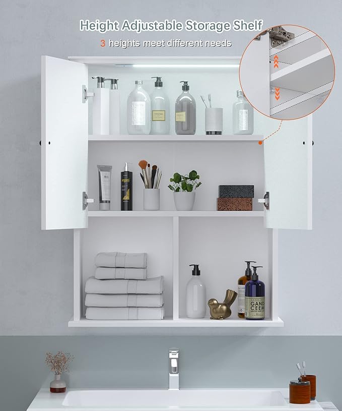 HAIOOU Bathroom Wall Cabinet - Image 5