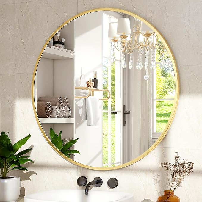 XRAMFY 24 Inch Round Mirror - Image 3