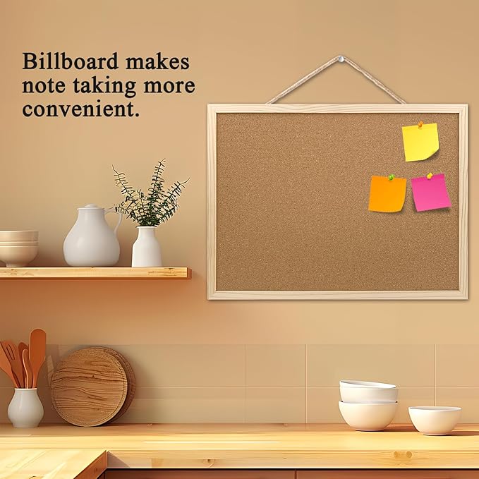 2 Pack Cork Board Bulletin Board, 15.7"X 11.81" inches - Image 6