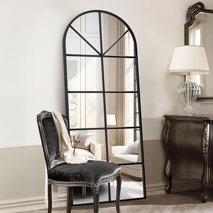 Floor Full Length Mirror, Oversize Wall Full Body Mirrors, No Stand by ZMYCZ