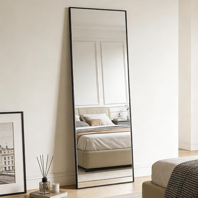 Ruomeng 51x16 Inch Full Length Door Hanging Mirror, Rectangle Full Body Mirror - Image 8