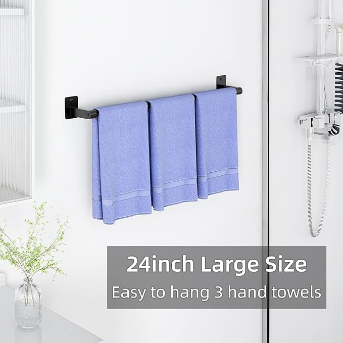 Bathroom Towel Bar, 24 Inch Towel Racks - Image 5