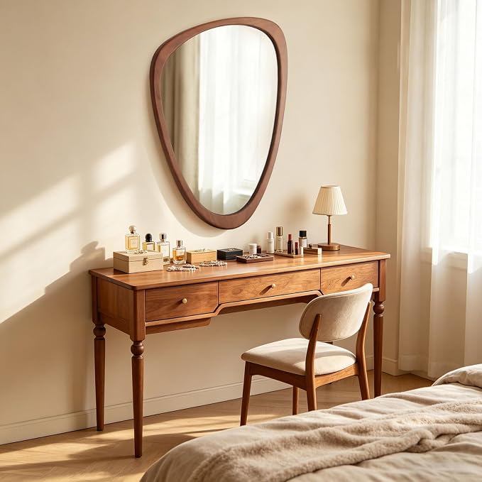 WallBeyond Asymmetrical Mirror, Irregular Wall Mirror, Wall Mirrors Decorative - Image 7