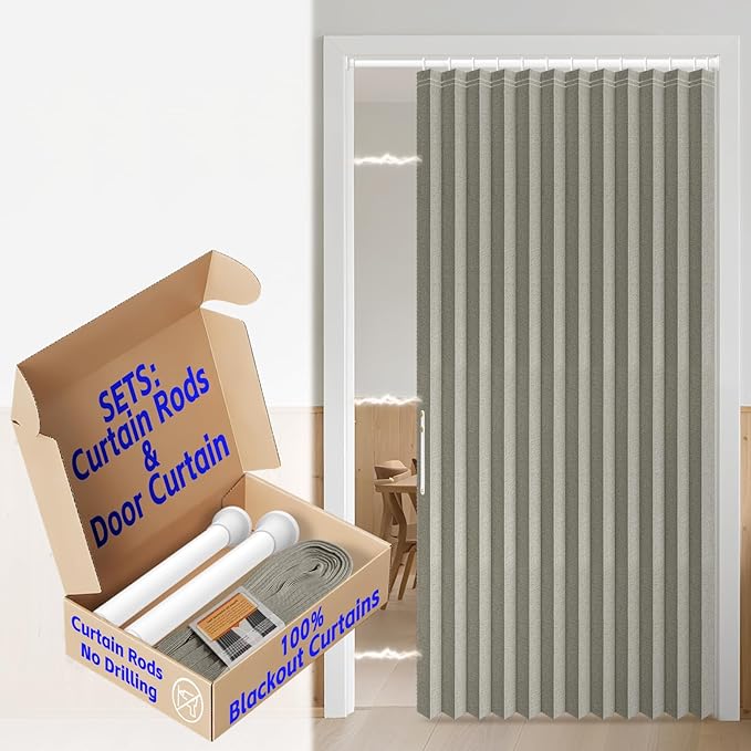AJAZZ Blackout Accordion Door by AJAZZ