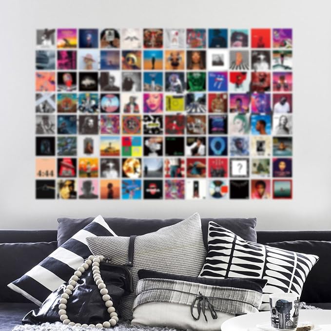 A ART·ZONE 100 Pcs 5x5 Inch | Posters Wall Collage Kit - Image 3