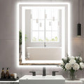 Sweetcrispy 32"x40" Smart Anti-Fog LED Bathroom Mirror by Sweetcrispy