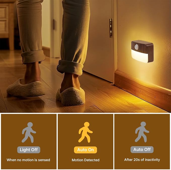 Guankai 8 Pack Motion Sensor Stair Light - Image 3