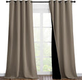 NICETOWN 100% Blackout Blinds, 46 inches x 96 inches, Laundry Room Decor Window by NICETOWN