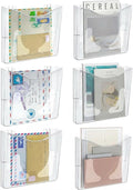 PAG 6-Pocket Clear Wall Mount File Organizer by PAG