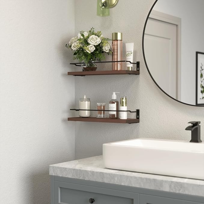 RICHER HOUSE Floating Shelves, Small Wall Shelf - Image 5