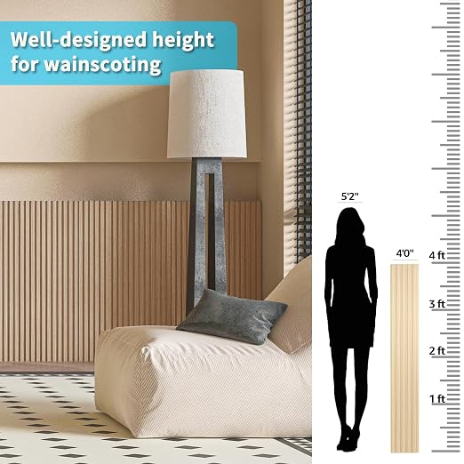 Art3d WPC Wainscoting Panels, Living Room - Image 6