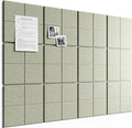 Bumusty Large Felt Bulletin Board, 30 Push Pins, 70 Adhesive Tabs by BUMUSTY