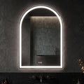 Sweetcrispy 28"×36" LED Bathroom Mirror by Sweetcrispy