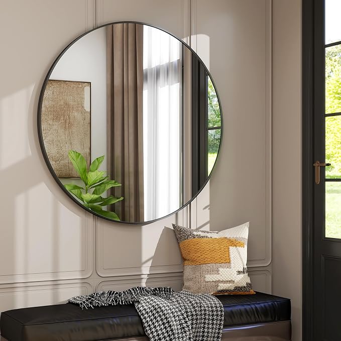42 Inch Round Bathroom Mirror - Image 3
