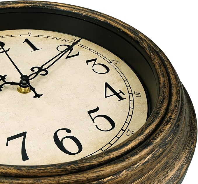Plumeet Retro Wall Clock - Image 3
