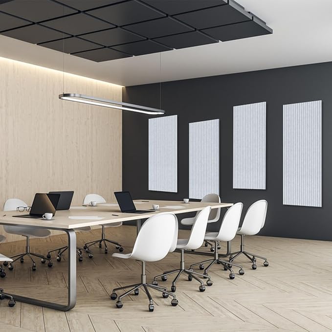 Acoustic Panels, 5 Pack Sound Panels, 47.2"x23.6"x0.35" Soundproof Wall Panels - Image 7