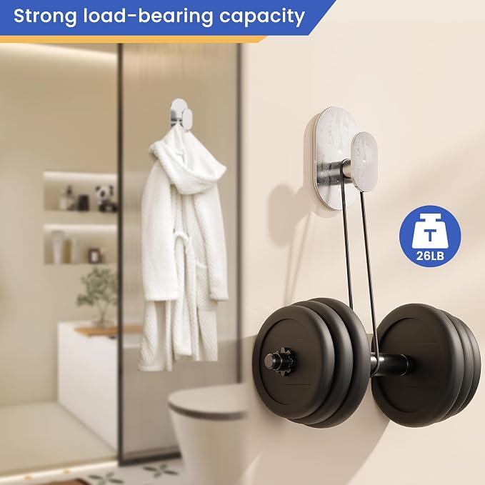 Aikzik Adhesive Towel Hooks - Image 9