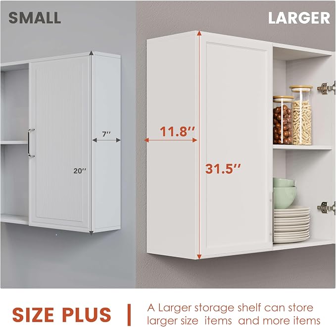 FIMELLO 30" Laundry Room Cabinets Wall Mounted - Image 3