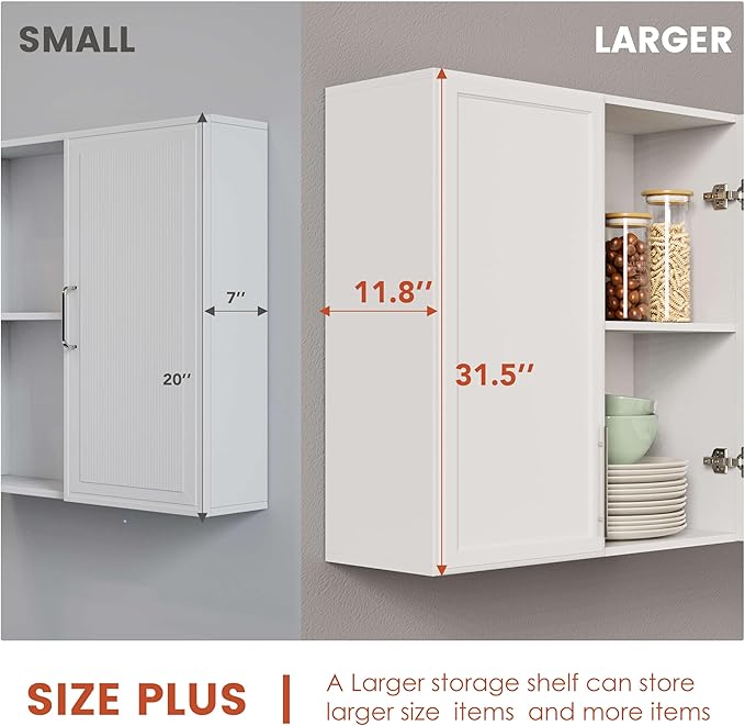 FIMELLO 60" Laundry Room Wall Cabinets - Image 4