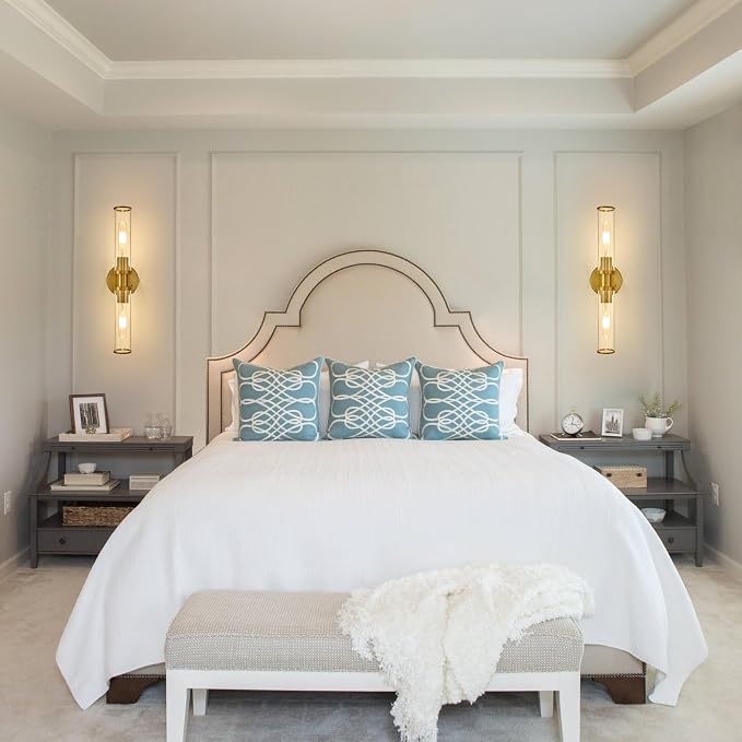 Wireless Wall Sconces with Remote Control, Battery Operated Wall Sconce Set of - Image 9