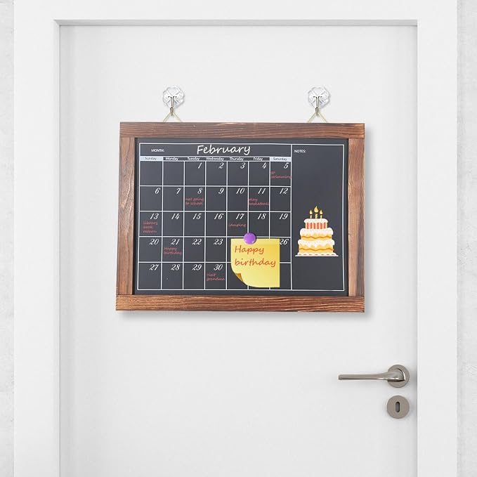 KOOLDE Chalkboard Calendar Magnetic Board Monthly Planning Board - Image 4