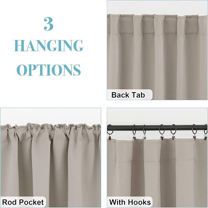 RYB HOME Kitchen Window Curtains - Image 7