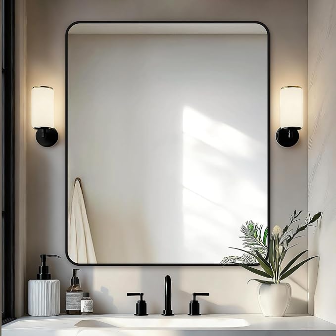 Delma Bathroom Vanity Mirror, High-Definition Bathroom Mirror, Versatile by Delma
