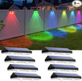 Solar Fence Lights Outdoor by LIANGLOME