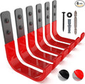 4 Inch Garage Hooks, 6 Pack Heavy Duty Wall Hooks by SunVFaFa