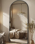 Antok 71" x28” Arched Full Length Floor Mirror, Free Standing/Wall Mount/Leaning by AntokMirror