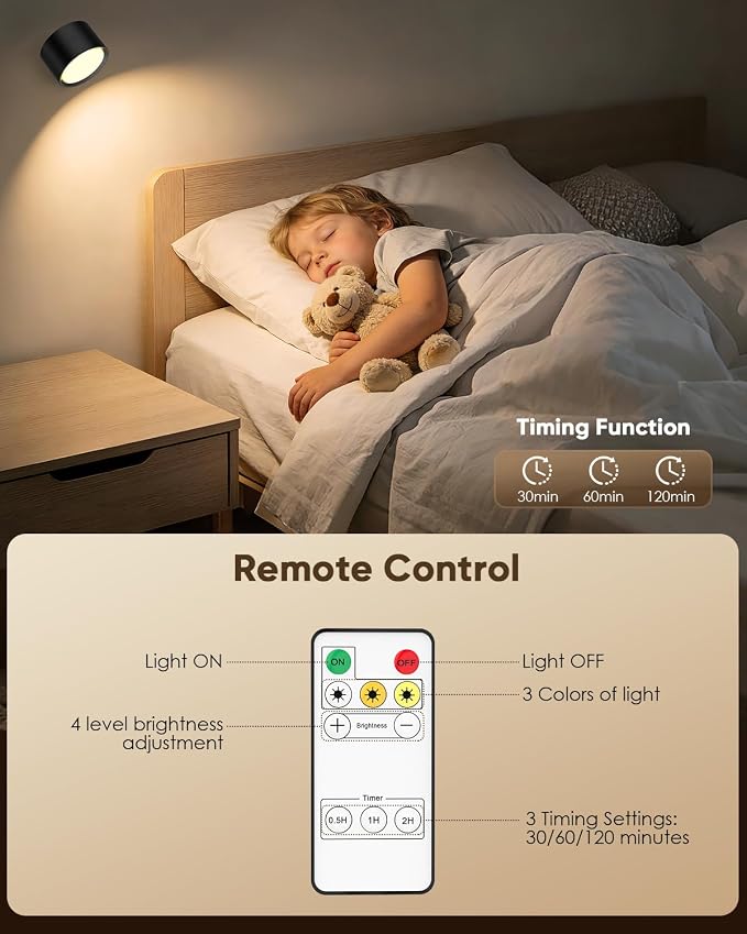 LED Wall Mounted Lights 2 Pcs - Image 5