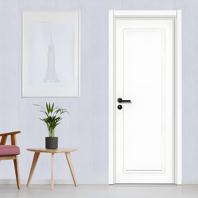 White Grasscloth Wallpaper Peel and Stick Texture Contact Paper 15.7"x120" - Image 7