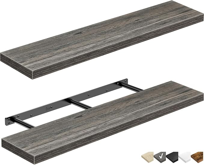 QEEIG Floating Shelves for Wall 35.4" Long by QEEIG