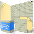 12 Pack Acoustic Panels with Self Adhesive, Soundproof Wall Panels, Brick Sound by NEPIS