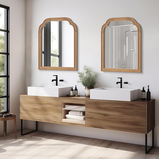 WallBeyond Wood Frame Wall Mirror Decor - Image 2