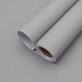 Yancorp 16"x120" Matte Light Gray Contact Papaer Peel and Stick Wallpaper Vinyl by YancorpHomeDecor
