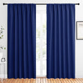 NICETOWN 2 Panels Blackout Curtains, Rod Pocket Thermal Insulated Drapes 84 by NICETOWN