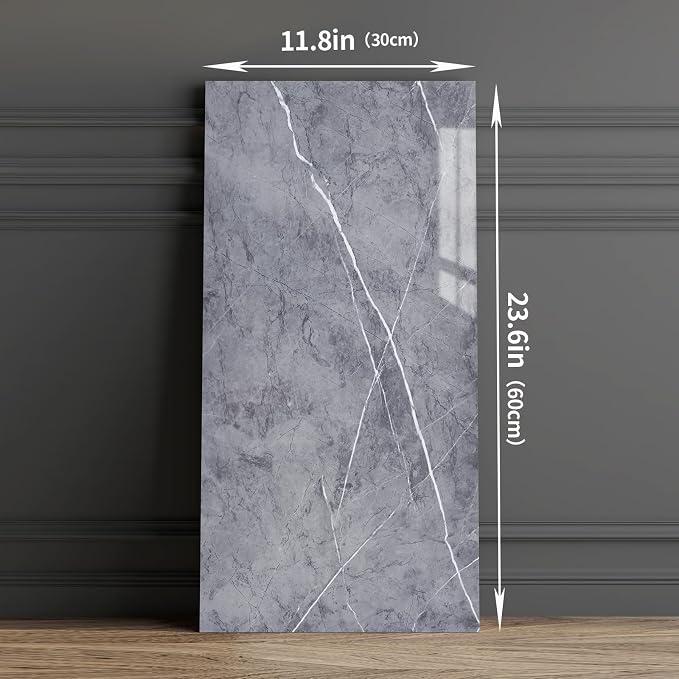 Haimin Wall Panels Peel and Stick 10 Pieces 23.6x11.8in Lightweight Backsplash - Image 3